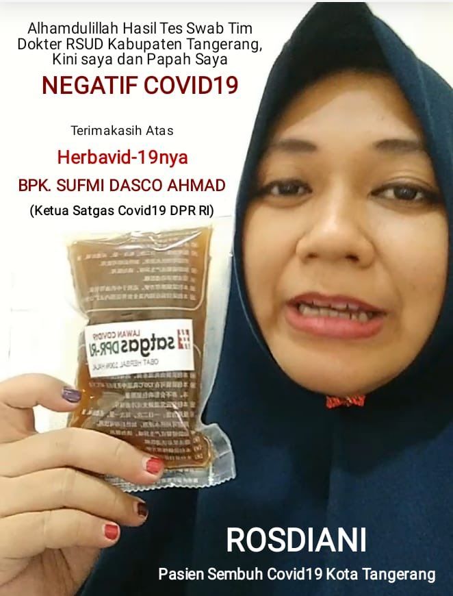 andre rosiade jamu covid-19