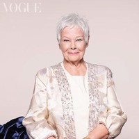 Dikabarkan Guardian, Judi Dench lantas menjadi perempuan tertua yang muncul di sampul depan Vogue Inggris dalam sejarah majalah yang kini berusia 104 tahun itu.  (Foto: Dok. British Vogue)