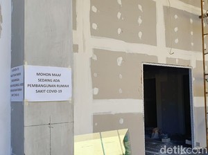 RS Bhayangkara Polda Jatim Siapkan Lahan Parkir untuk Ruang Darurat COVID-19