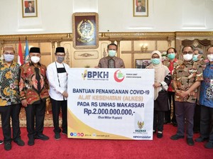 Gubernur Nurdin Apresiasi Donatur yang Bantu Tangani Corona di Sulsel
