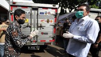 Paket bantuan sembako berjumlah 3.000 paket diberikan Bank BTN sebagai bentuk dukungan kepada stakeholder perusahaan dalam penyelenggaraan kegiatan sosial terkait pandemi COVID-19.  dok. Kejagung