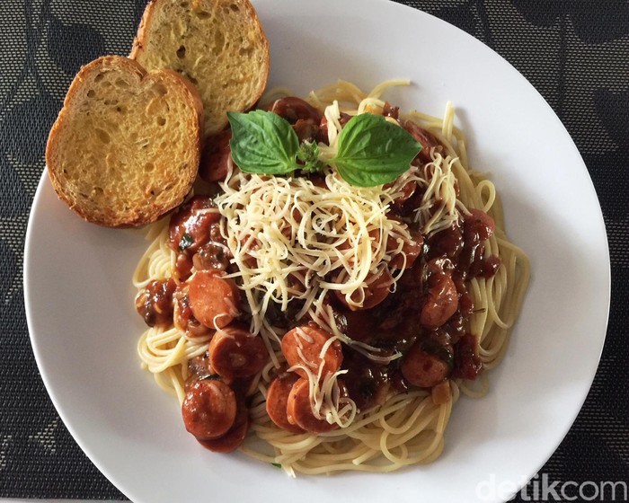 Resep spaghetti saus putih