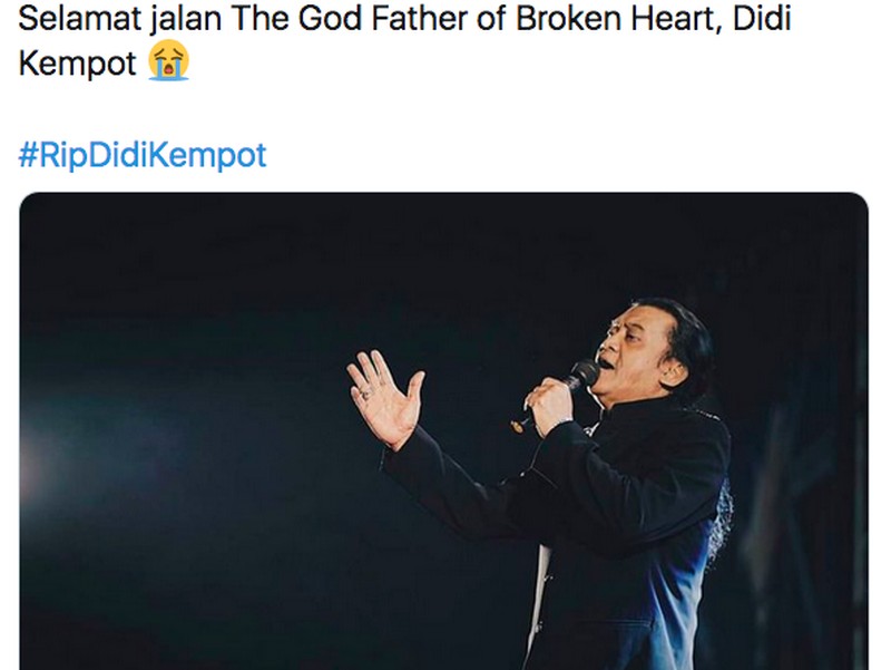 Meme Didi Kempot Meninggal