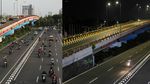Suasana Jalanan Kota Surabaya Saat PSBB