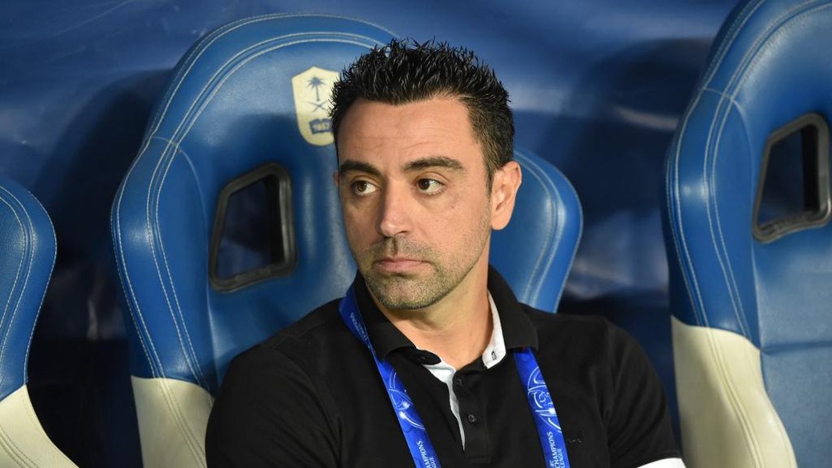Calon presiden Barcelona Victor Font ingin memulangkan Xavi Hernandez (Foto: AFP/FAYEZ NURELDINE)