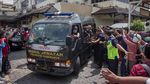 Potret Iring-iringan Ambulans Jenazah Didi Kempot