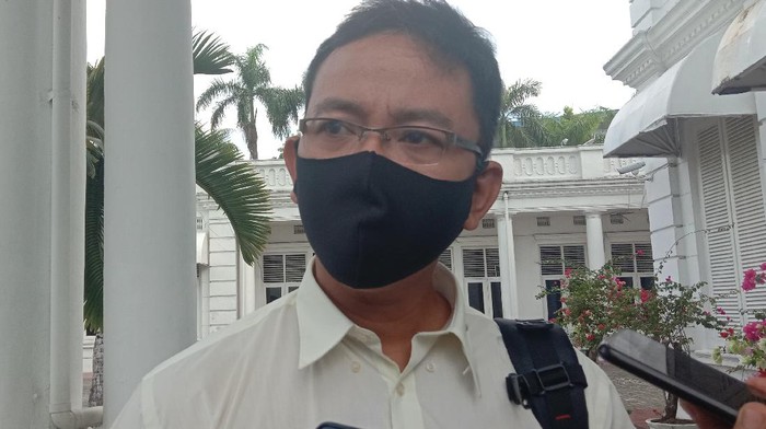 Jubir Gugus Tugas COVID-19 Sumut, Mayor Kes Whiko Irwan (Ahmad Arfah-detikcom)