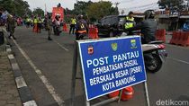 PSBB Jabar, Pemotor Berboncengan di Cibiru Bandung Boleh Lewat