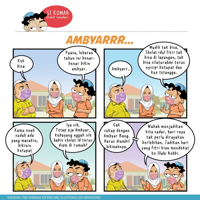 Komik Ramadhan, Ambyarrrr Komik Ramadhan, Ambyarrrr
