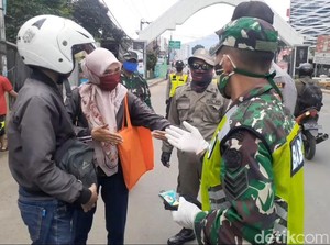 Terjaring PSBB di Sumedang, Suami-Istri Ini Malah Damprat Petugas
