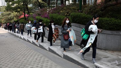 Sekolah di Korea Selatan Mulai Dibuka Pekan Depan