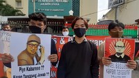Tuntutan mereka tetap sama, meminta kepada Novel Baswedan agar bersikap layaknya seorang kesatria yang menghargai hukum dan mau mengakui kesalahannya terkait kasus sarang burung walet yang terjadi di Provinsi Bengkulu pada tahun 2004 silam. dok. GAI