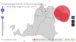 Update Tampilan Peta Indonesia Terinfeksi Corona di 10 Provinsi