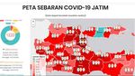 Update Tampilan Peta Indonesia Terinfeksi Corona di 10 Provinsi