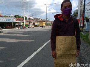 Pulang, Pria Tawarkan Ginjal Gegara Dirumahkan Urung Bertemu Ganjar