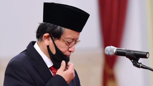 Pelantikan dan Pengucapan Sumpah Kepala PPATK Dian Ediana di Istana Negara, Rabu (6/5/2020). Foto: Muchlis Jr - Biro Pers Sekretariat Presiden