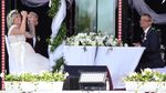 Unik! Resepsi Pernikahan di Jerman Digelar Via Drive In