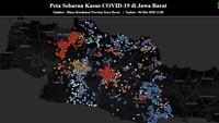 Data Gugus Tugas Percepatan Penanganan COVID-19 menyatakan, ada 1.320 kasus hingga (6/5/2020). Ada penambahan 20 kasus setelah sebelumnya masih ada 1.300 infeksi virus corona. Info sebaran COVID-19 bisa klik di https://pikobar.jabarprov.go.id/data.