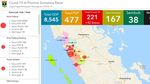 Update Tampilan Peta Indonesia Terinfeksi Corona di 10 Provinsi