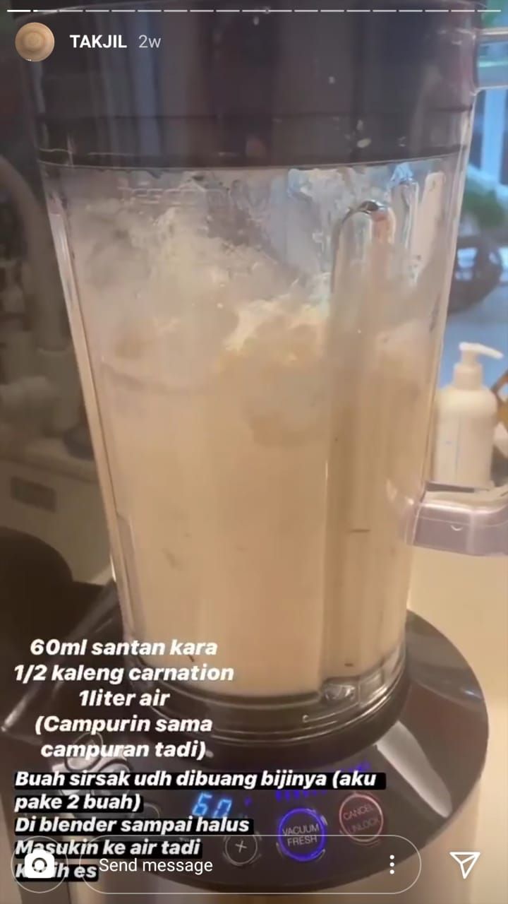 Rachel Vennya bikin takjil