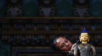 Stupa akan tetap tertutup bagi umat karena lockdown guna menghambat penyebaran virus COVID-19.