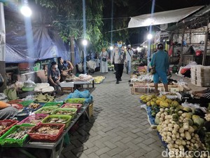 86 pedagang Reaktif, Jam Buka Pasar Bojonegoro Diubah dan Dibatasi