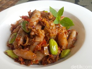 Resep Sambal Cumi Kecombrang yang Pedas Nendang