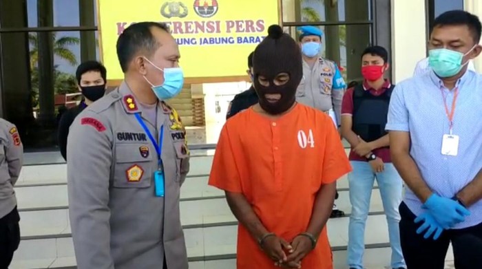 Pria pelaku pembunuhan wanita yang ditemukan tinggal kerangka di Jambi dengan motif sakit hati