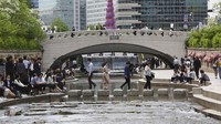 Saat ini sebagian wilayah Korea Selatan tampak normal kembali usai wabah Corona mereda.