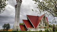 Menariknya, pada tahun 2001 silam, pemimpin Rusia Vladimir Putin pernah rapat di masjid ini bersama para ulama Rusia.  Istimewa/Dok. www.beautifulmosque.com.