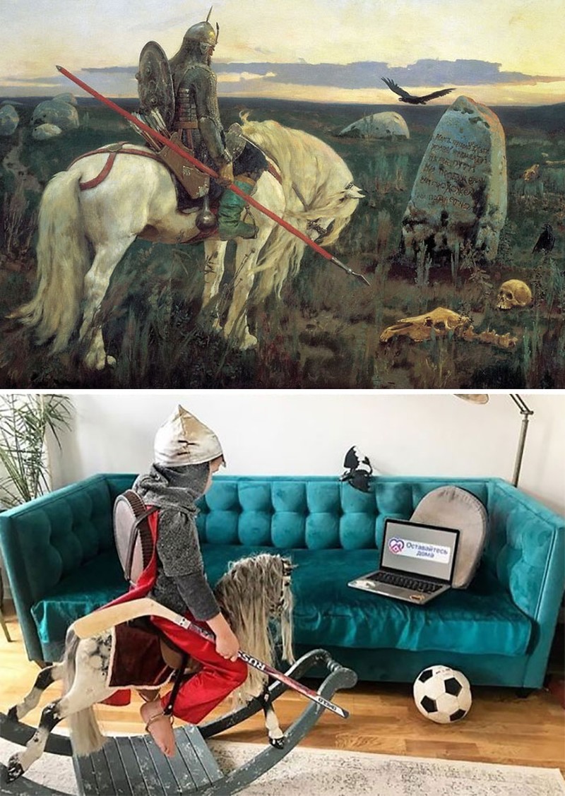 Di tengah pandemi COVID-19 wanita asal Belanda ini mengajarkan kita untuk tetap berkreasi dan bersemangat walaupun hanya berkegiatan di dalam rumah. Seperti ini nih.