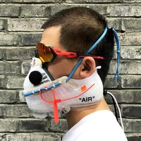 Beberapa sneakers mahal dan langka yang dijadikan masker seperti, Staple Pigeon Staple x Nike SB Black Pigeon, koleksi The Ten’ Virgil Abloh x NIKE, hingga ACRONYM X NIKE Presto.Foto: Instagram @aria.duan