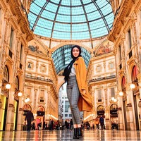 Lewat TikTok, Zahra pun menjadi influencer di media sosial. Followersnya di Instagram mencapai 321 ribu.  Foto: dok. Instagram @zahr4