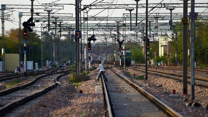 Indias railway network is one of the largest in the world and carries about 23 million passengers a day [File: Money Sharma/AFP]