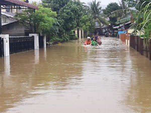 Banjir Landa Banda Aceh, Ketinggian Air Capai 1,3 Meter