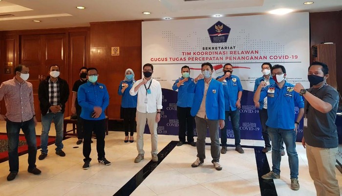 Gugus Tugas COVID-19 Gandeng KNPI Gugus Tugas COVID-19 menggandeng DPP Komite Nasional Pemuda Indonesia (KNPI). KNPI akan bertindak sebagai partner resmi untuk berbagai program relawan.