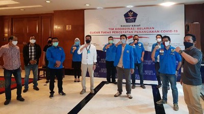 Gugus Tugas COVID-19 Gandeng KNPI