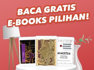 Bosan di Rumah? Ada e-Book Gratis Setiap Pekan