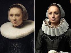 Kreatif! Orang-Orang Ini Tiru Lukisan Terkenal