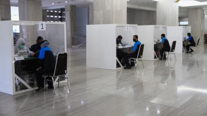 MA gelar rapid test Corona untuk pegawai