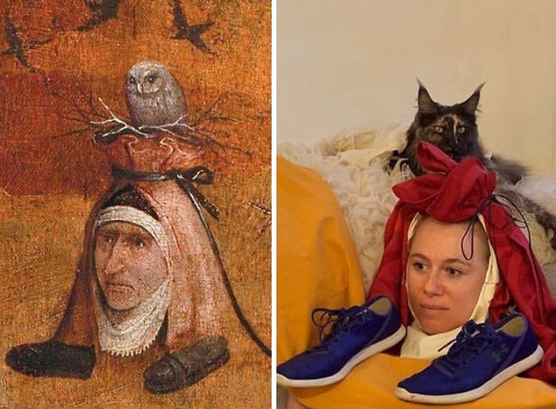 Di tengah pandemi COVID-19 wanita asal Belanda ini mengajarkan kita untuk tetap berkreasi dan bersemangat walaupun hanya berkegiatan di dalam rumah. Seperti ini nih.