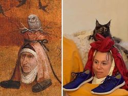 Kreatif! Orang-Orang Ini Tiru Lukisan Terkenal