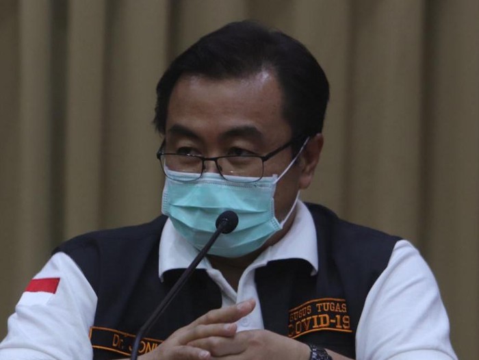 Ketua Rumpun Penanganan COVID-19 di Jatim dr Joni Wahyuadi