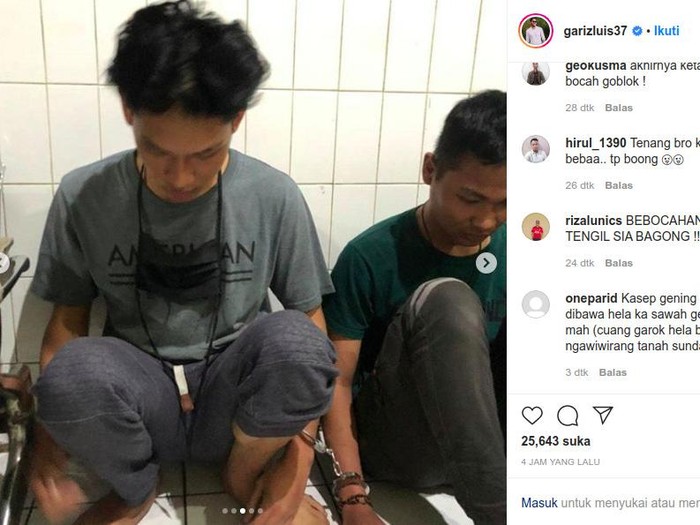 Ferdian Paleka Ditangkap