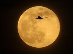 Potret Keindahan Supermoon di Berbagai Penjuru Dunia