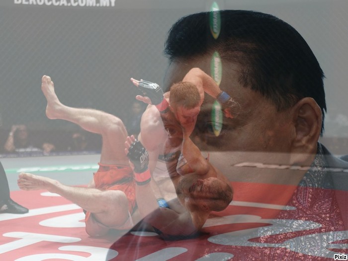 Gambar ilustrasi: Hendropriyono mewacanakan perekrutan petarung MMA untuk tertibkan pembandel PSBB. (Repro detikcom)