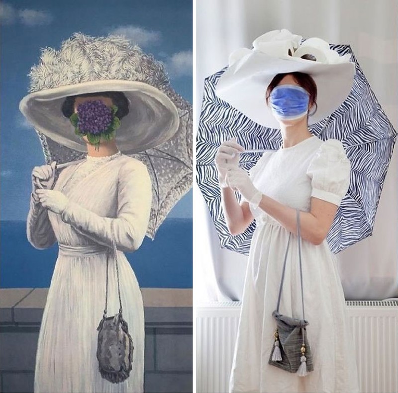 Di tengah pandemi COVID-19 wanita asal Belanda ini mengajarkan kita untuk tetap berkreasi dan bersemangat walaupun hanya berkegiatan di dalam rumah. Seperti ini nih.