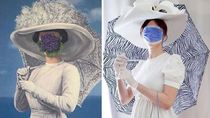 Kreatif! Orang-Orang Ini Tiru Lukisan Terkenal