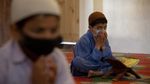 Potret Anak-anak Kashmir Belajar Alquran di Tengah Pandemi
