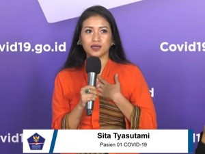 Cerita Pasien 01 Sita Tyasutami Sembuh dari Corona Berkat Berpikir Positif